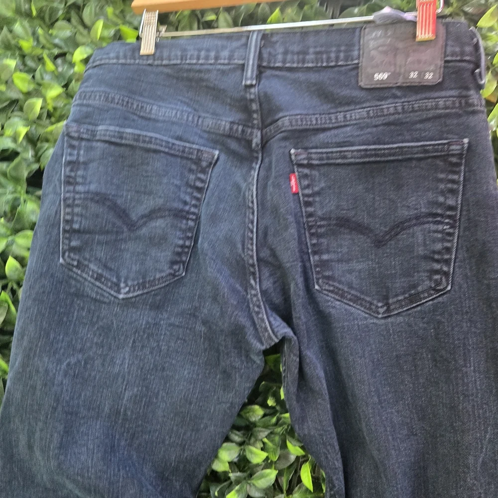 Levi's Men's Straight Jeans in Deep Blue